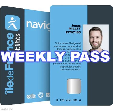 navigo weekly pass